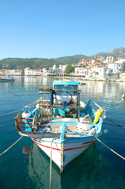 Greek Fishing Boat - Boats photography